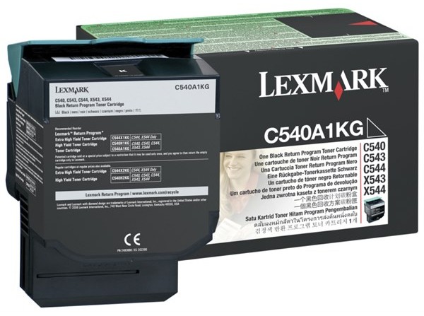 Lexmark C540A1KG Orjinal Siyah Toner (C540 C543 C544)